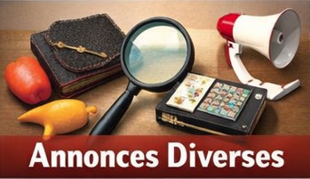 Annonces diverses